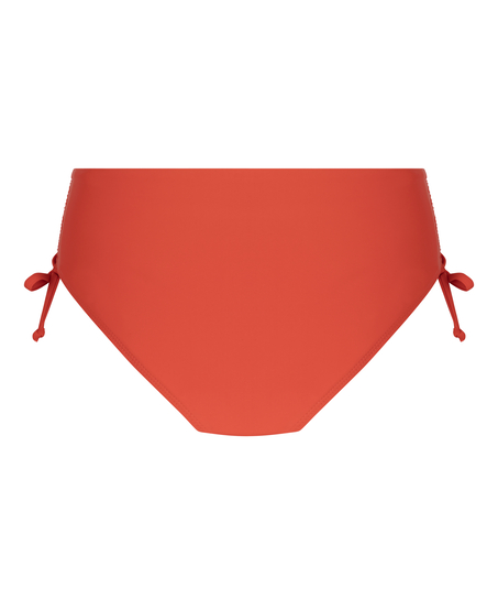 Midi Bikini Bottom Luxe, Red