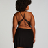 Nova Jersey Slip Dress, Black