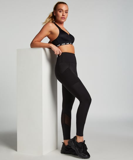 HKMX Oh My Squat High Waisted Leggings, Black
