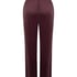 Velours Pyjama Pants, Red