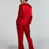 Satin Trousers, Red