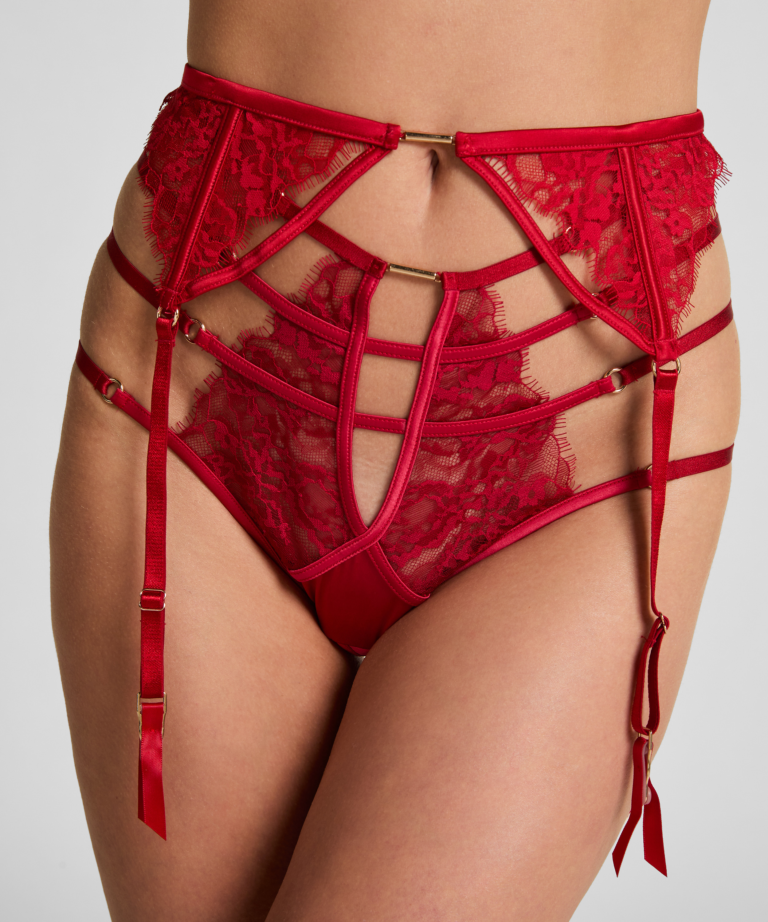 Noeki Suspenderbelt, Red, main