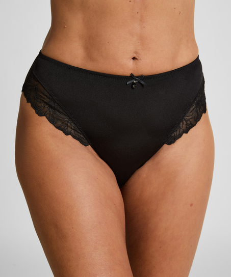 Lily High Waisted Rio, Black