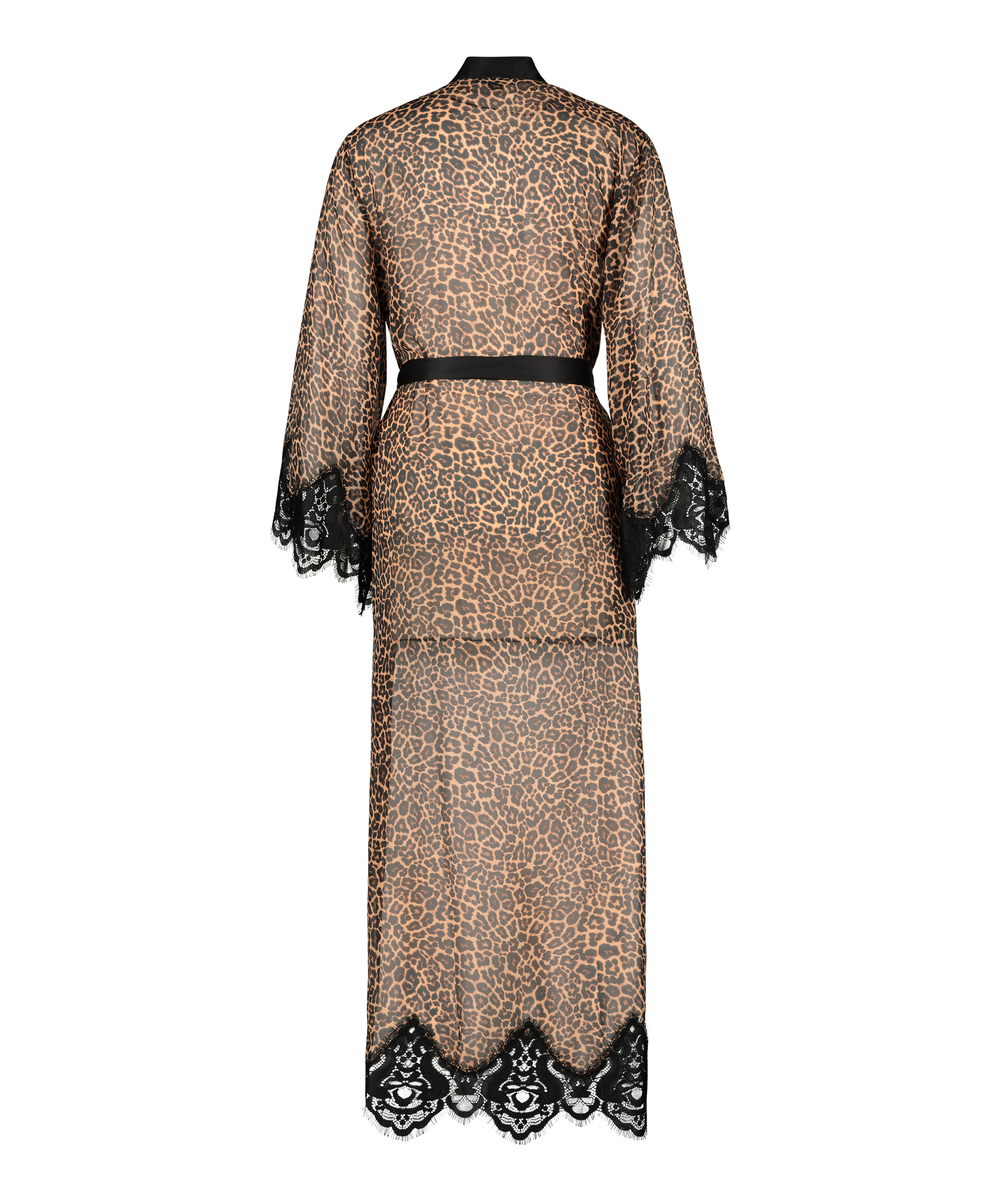 Chiffon Kimono, Black, main