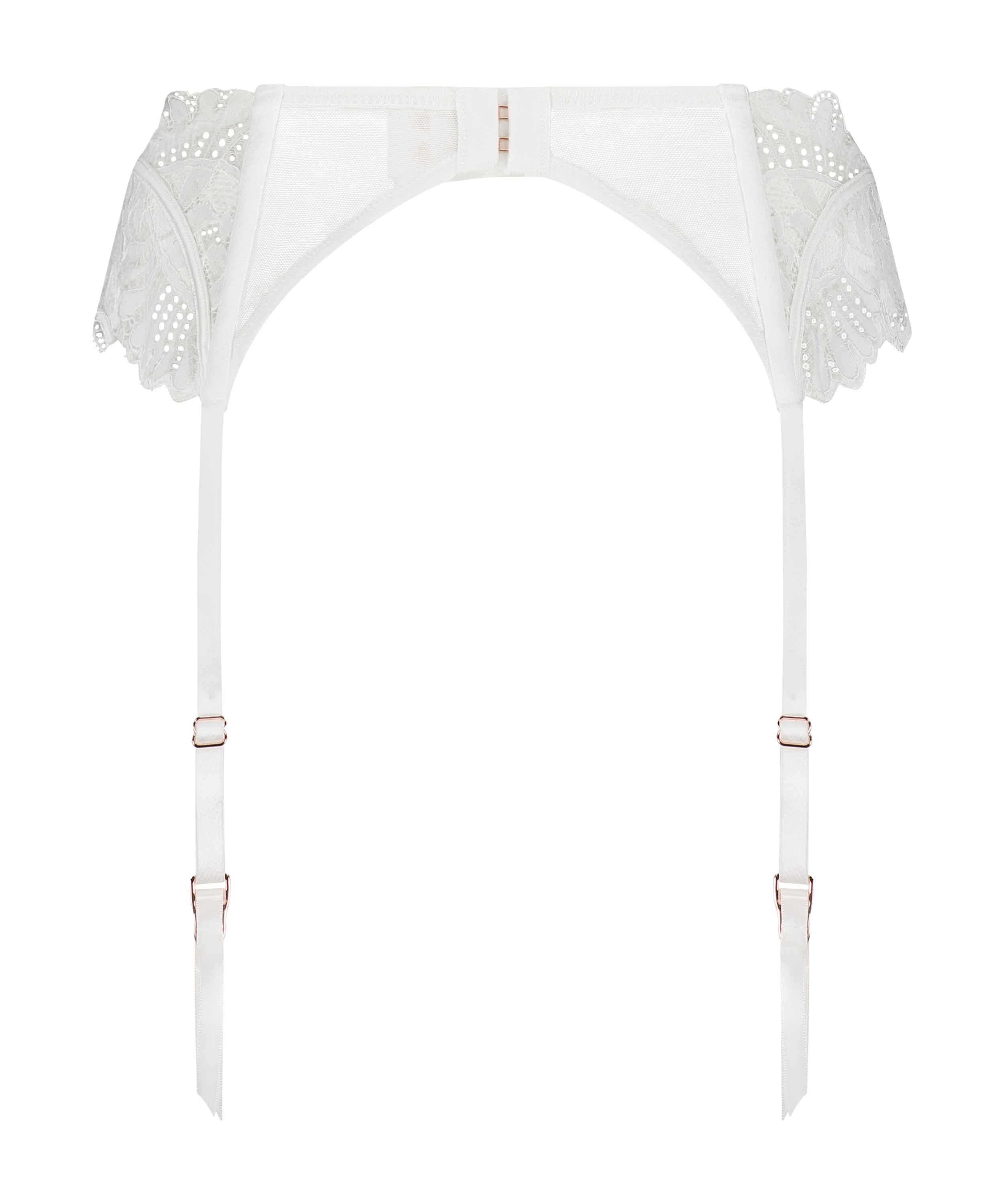 Jamie Suspenders, White, main