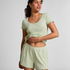 Short Pointelle, Green