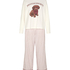 Pyjama Set Viscose, White