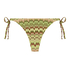 Alcapulco High-Leg Bikini Bottoms, Green