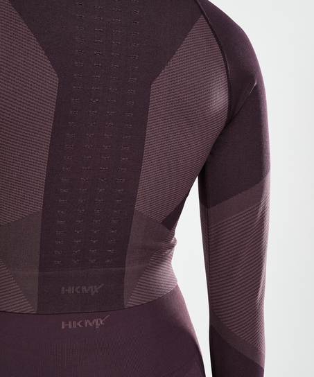 HKMX The Motion Crop Top, Purple