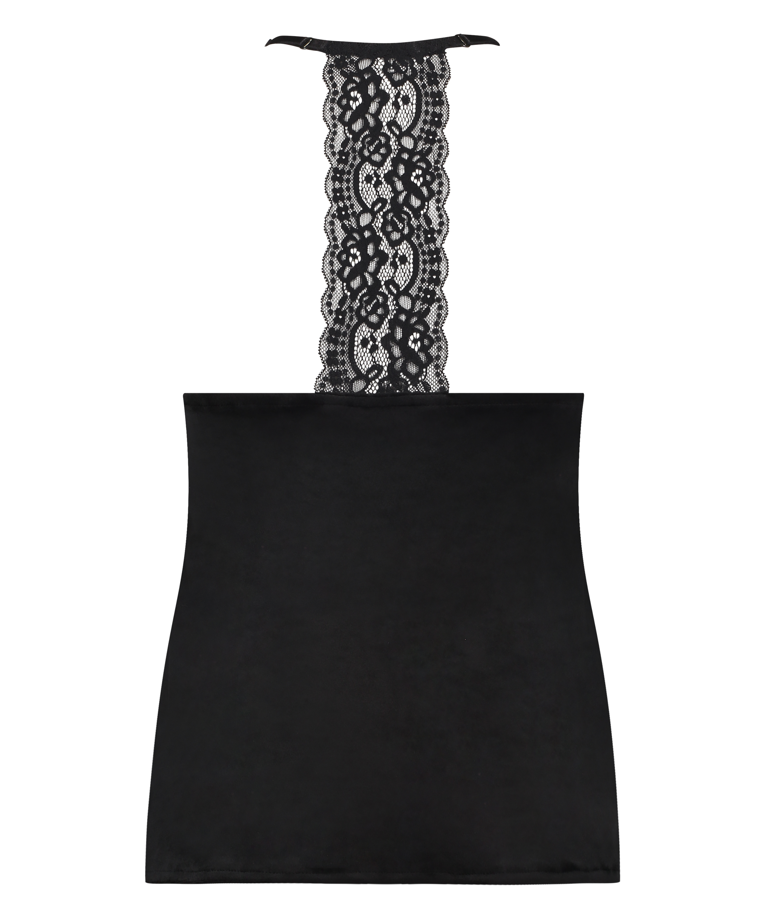 Velvet Lace Cami, Black, main