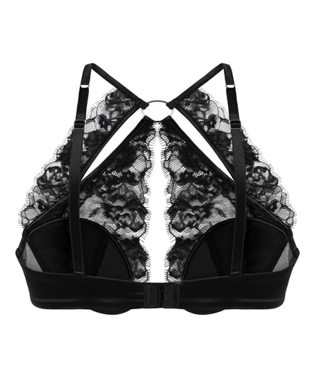 Nienke Padded Underwire Bra, Black