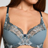 Non-Padded Underwired Bra Helena, Blue