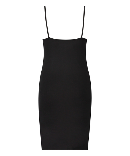 Henley Slipdress, Black