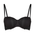 Angie Padded Strapless Underwired Bra, Black