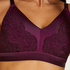 Erica prosthetic underwireless bra, Purple