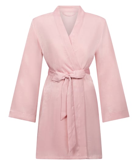 Satin Kimono, Pink