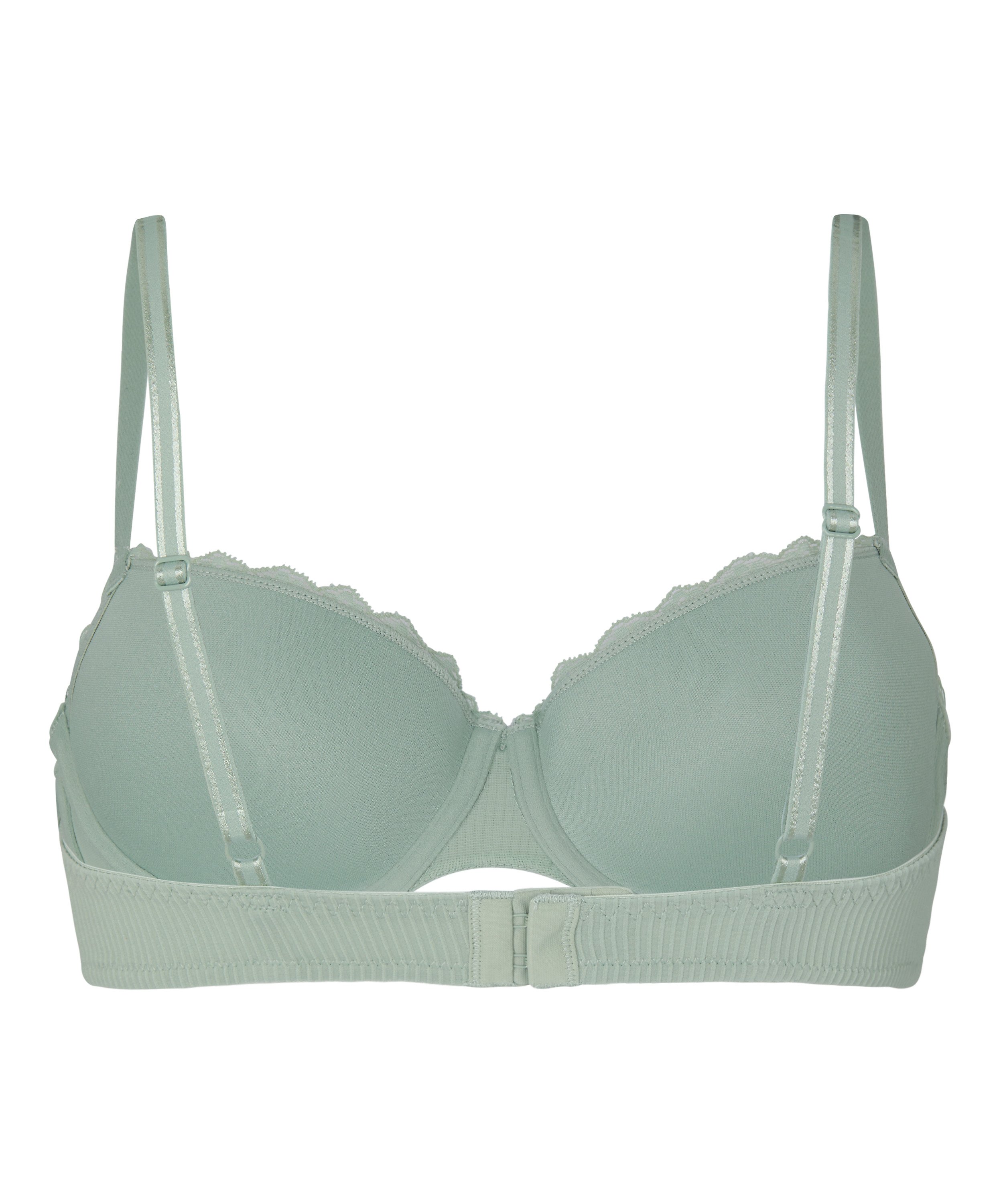 Lola Padded Underwired Bra, Green, main