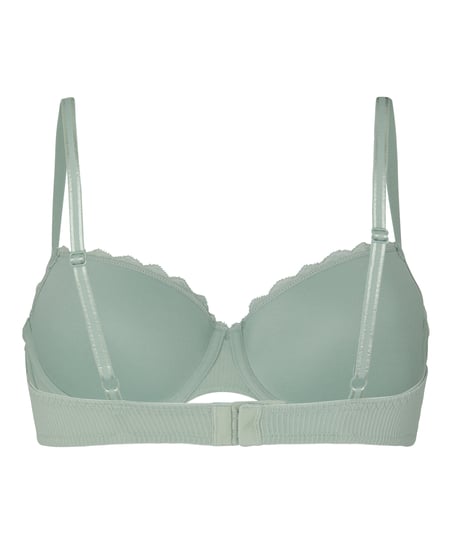 Lola Padded Underwired Bra, Green