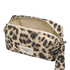 Make-Up Bag Small Leopard, White