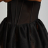 Private Tutu Corset, Black