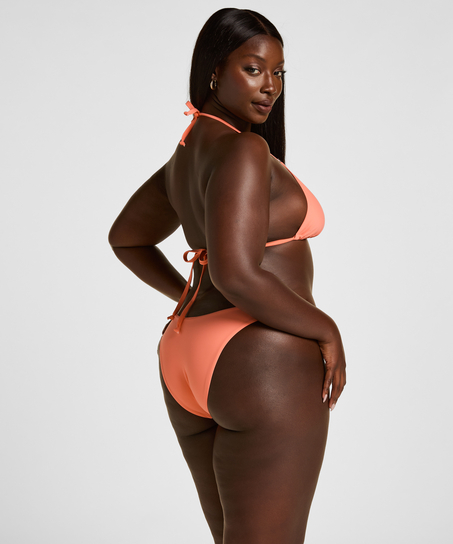 Triangle Bikini Top Luxe, Orange