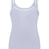 Singlet Rib Jersey Lace, Purple