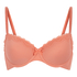 Lola Padded Underwired Bra, Orange