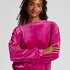 Velours Top, Pink
