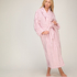 Soft Fleece Bathrobe, Pink