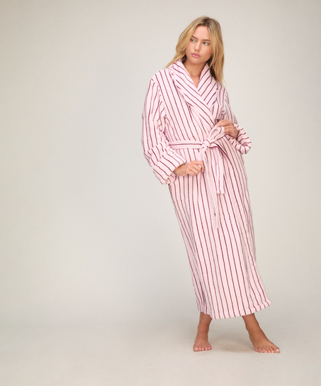 Soft Fleece Bathrobe, Pink