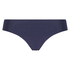 Invisible cotton thong, Blue