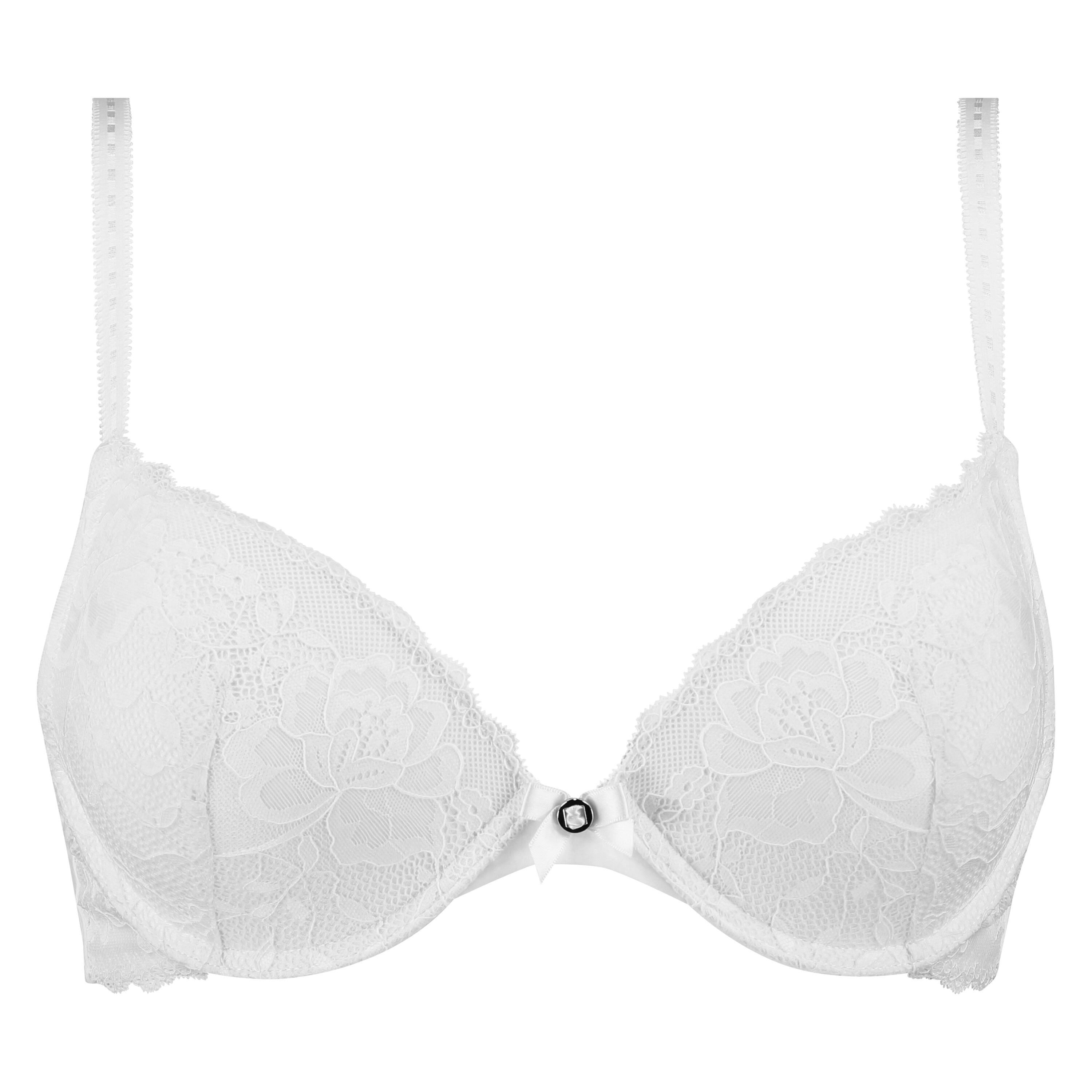 Hunkemöller Synthetic Maya Padded Underwired Push-up Bra in White Womens Clothing Lingerie Bras 