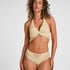 Halter Longline Bra Prina, Yellow