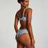 Zena V-shaped Brazilian, Blue