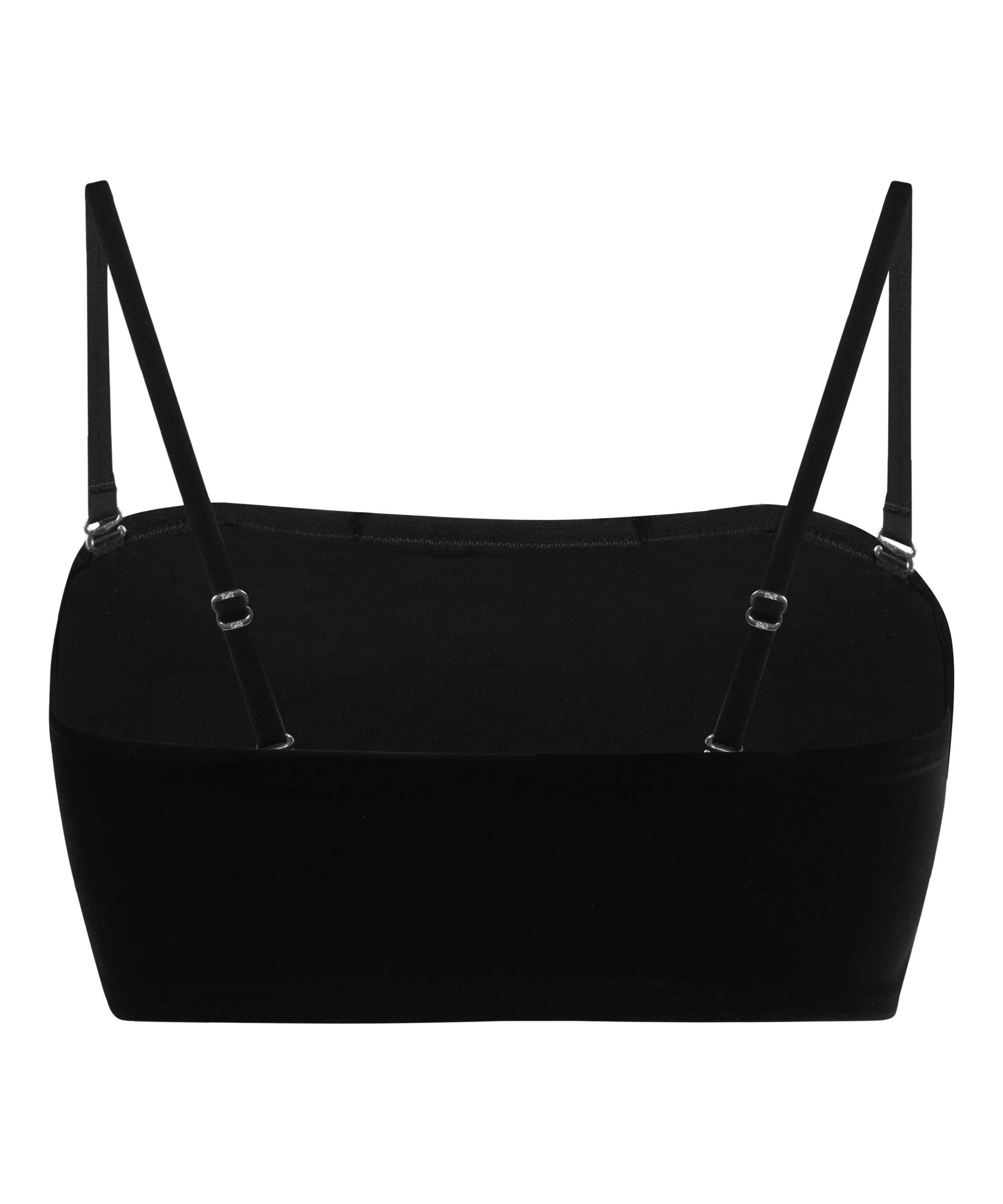 Smooth Bandeau Bralette, Black, main