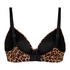 Mona padded non-underwired bra, Brown