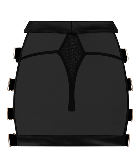 Colette Boxer String, Black
