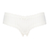 V-shaped Brazilian knickers mesh, White