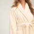 Soft Fleece Bathrobe, White