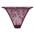 Hollie Highleg Thong, Purple