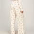 Pants Loose Pointelle, White