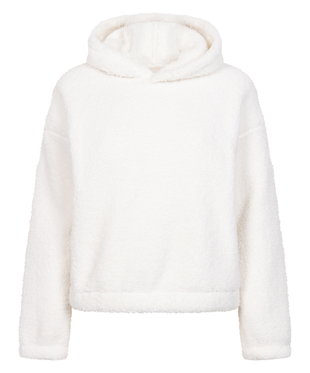 Snuggle Hoodie Fleece, White