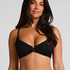 Cairo Bikini Top, Black