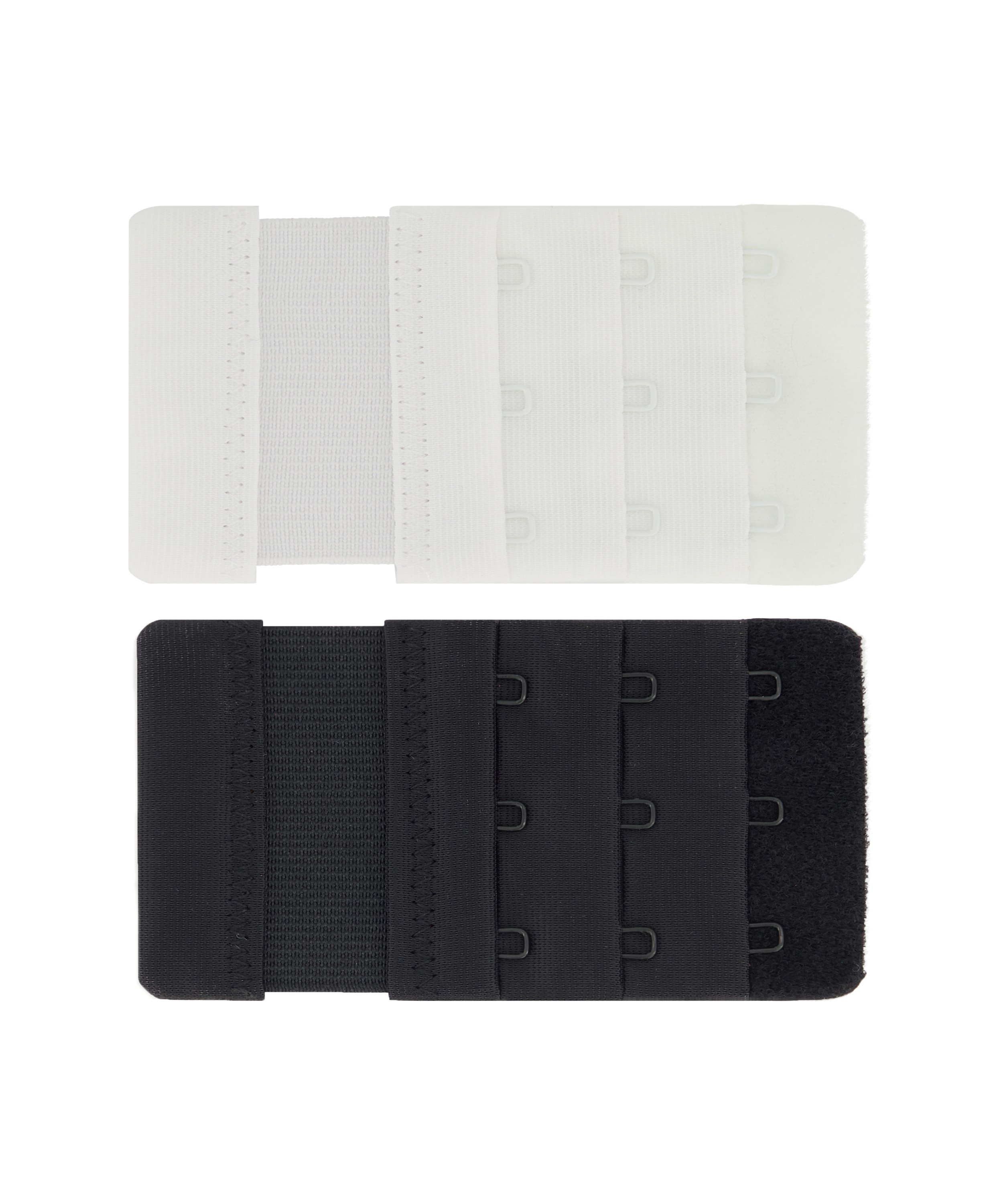 2-Pack Bra Extenders, Black, main