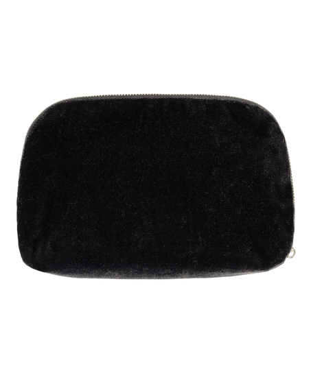 Bow Make-Up Bag, Black