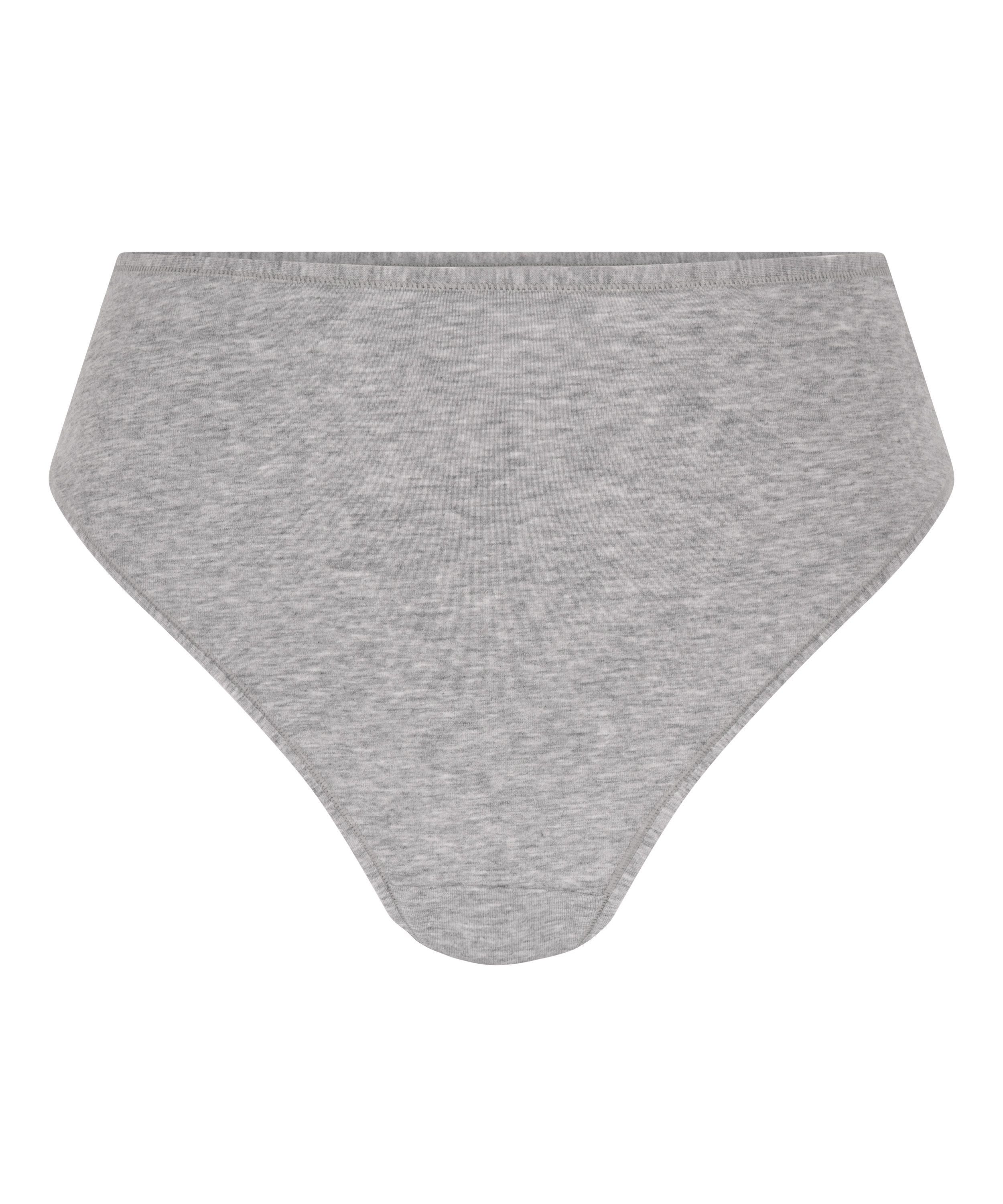 Cotton Thong, Gray, main