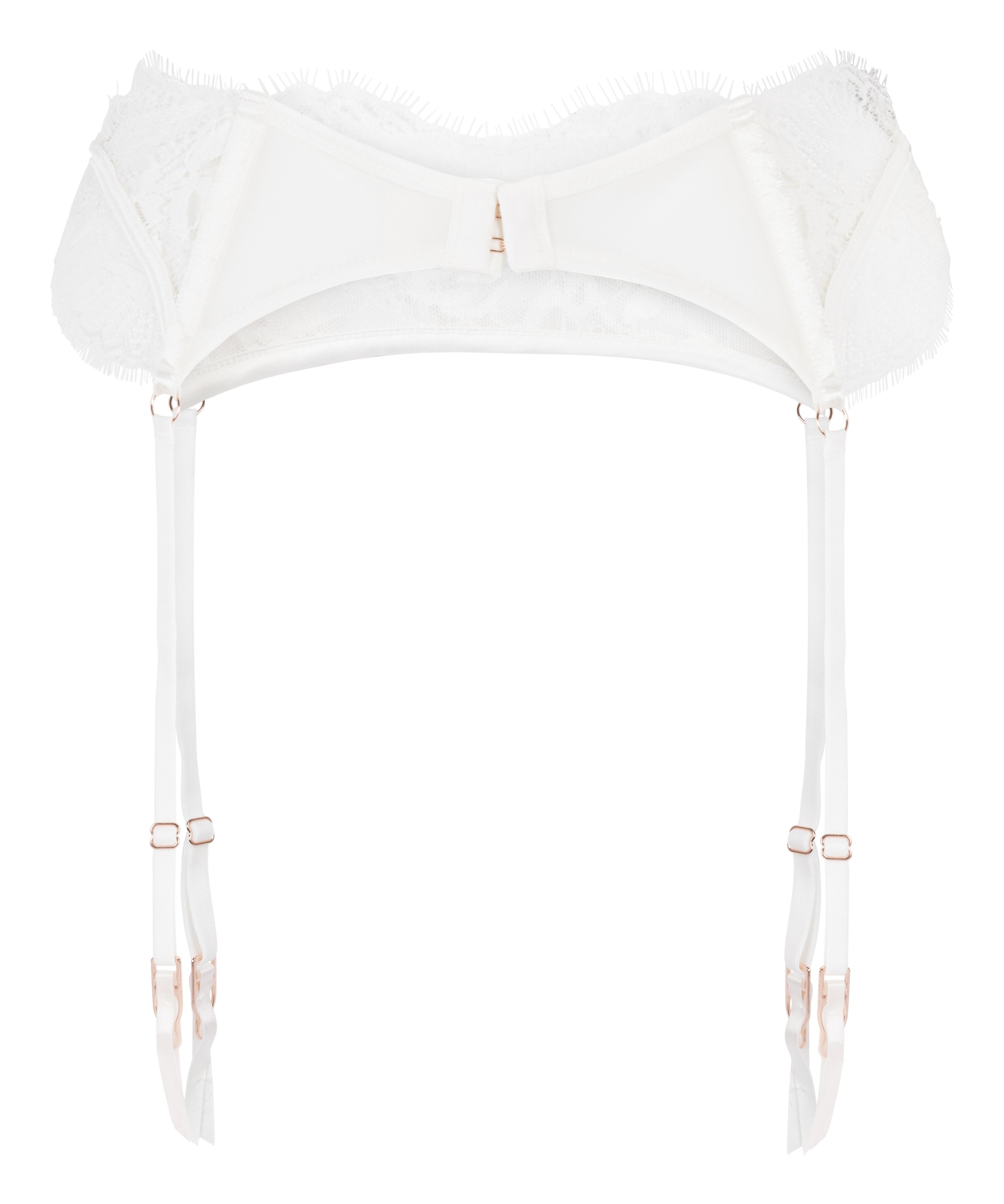 Tiah Suspenders, White, main