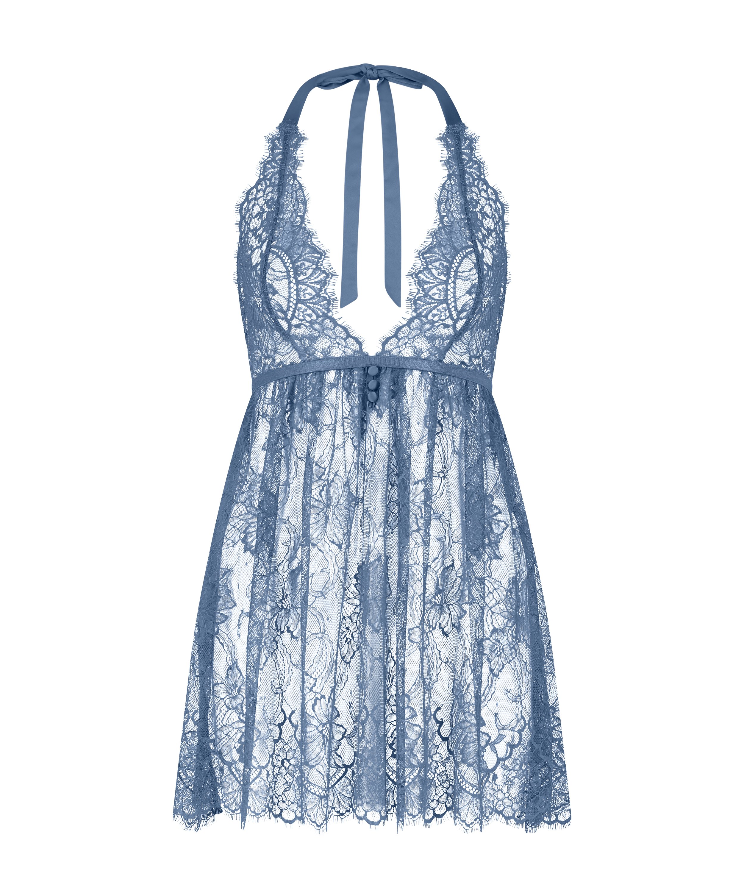Magdalena Slip Dress, Blue, main