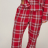 Flannel Pyjama Pants, Red