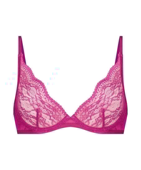 Isabelle Non-Padded Underwired Bra, Pink